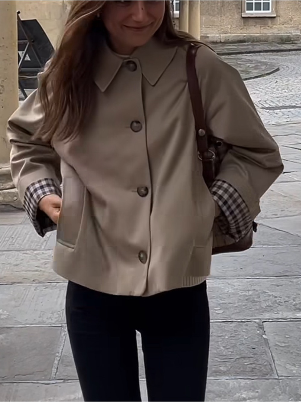 Sezane | Jacket | Bobby Jacket | Light Beige - Picture 2 of 10